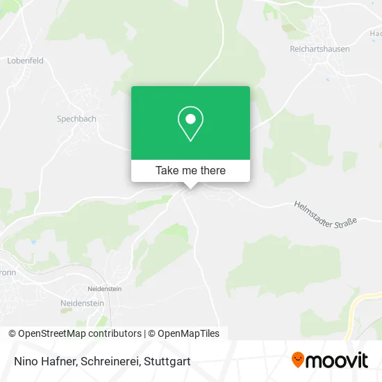 Карта Nino Hafner, Schreinerei