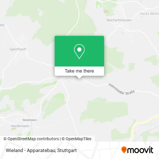 Wieland - Apparatebau map