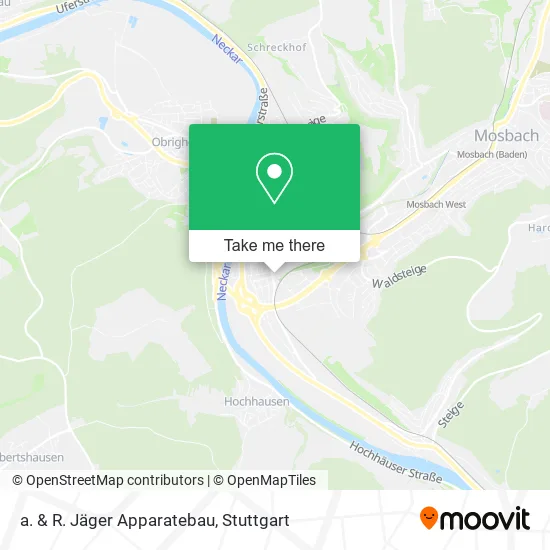 Карта a. & R. Jäger Apparatebau