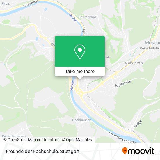 Freunde der Fachschule map