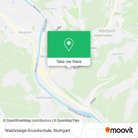 Карта Waldsteige-Grundschule
