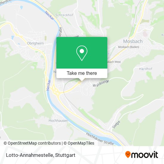 Lotto-Annahmestelle map