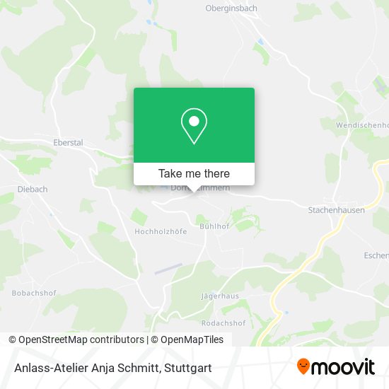 Anlass-Atelier Anja Schmitt map