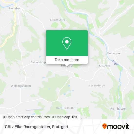 Карта Götz Elke Raumgestalter
