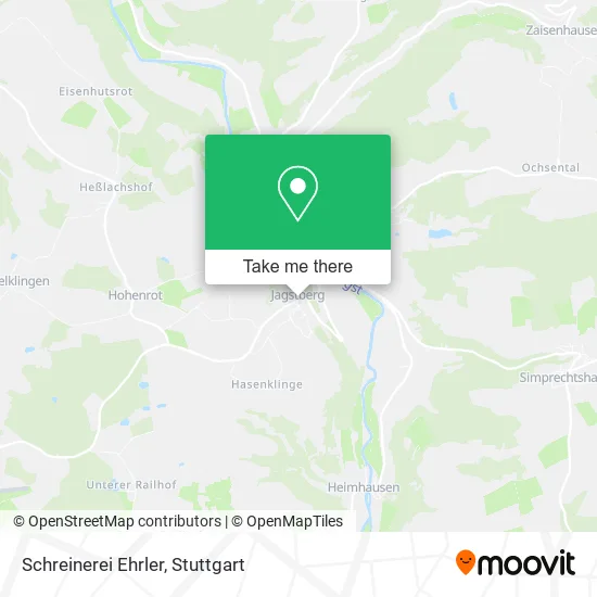 Карта Schreinerei Ehrler