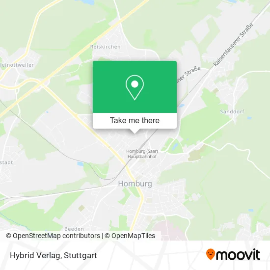 Карта Hybrid Verlag