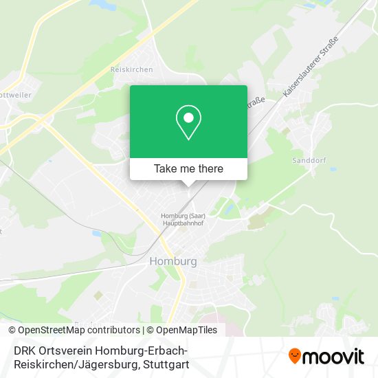 DRK Ortsverein Homburg-Erbach-Reiskirchen / Jägersburg map