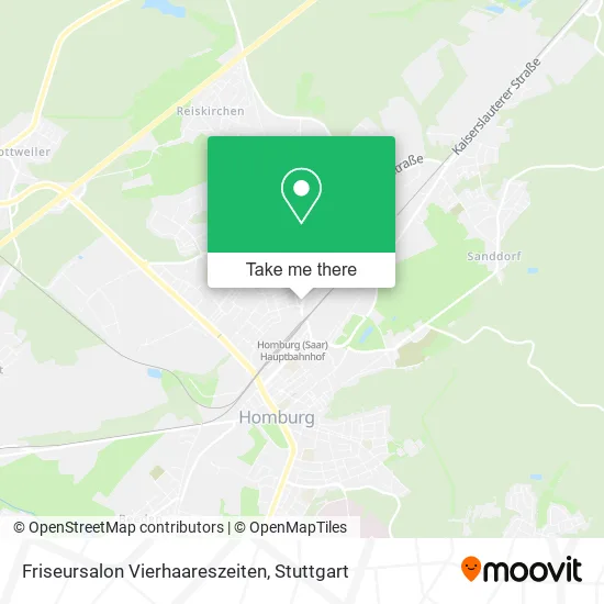 Карта Friseursalon Vierhaareszeiten