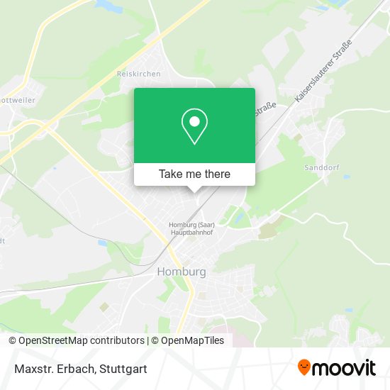 Maxstr. Erbach map