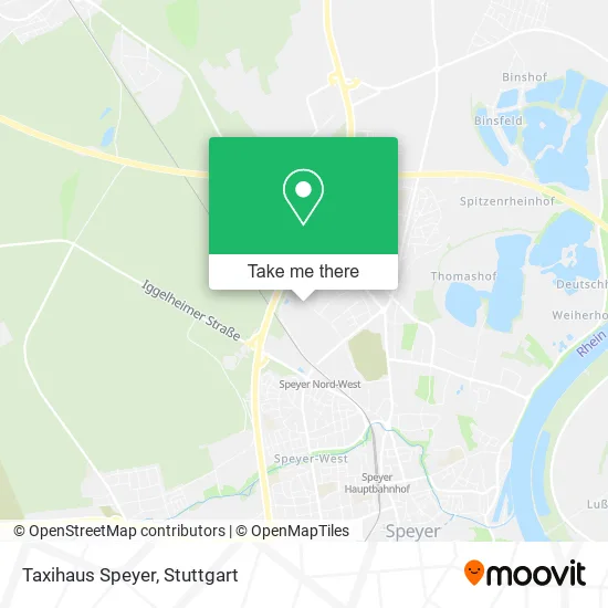 Карта Taxihaus Speyer