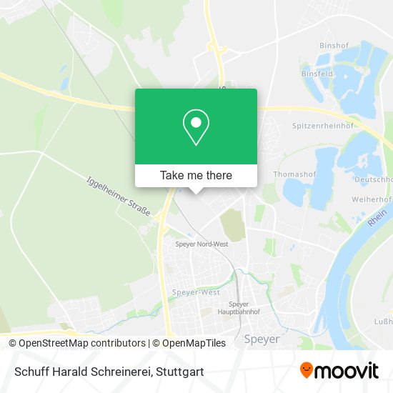 Schuff Harald Schreinerei map