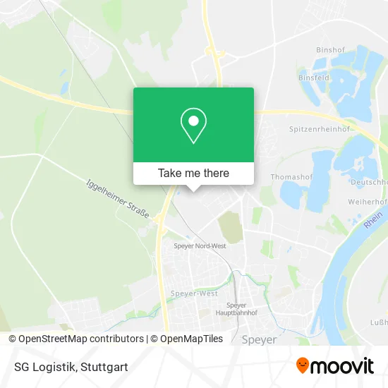 SG Logistik map