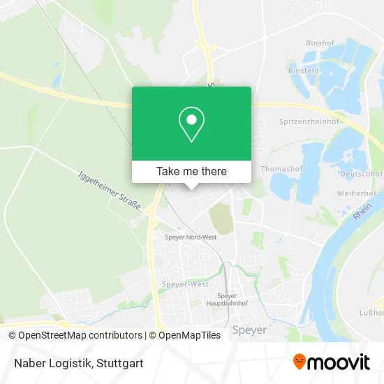 Карта Naber Logistik