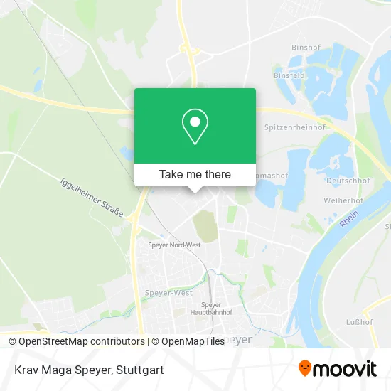 Карта Krav Maga Speyer