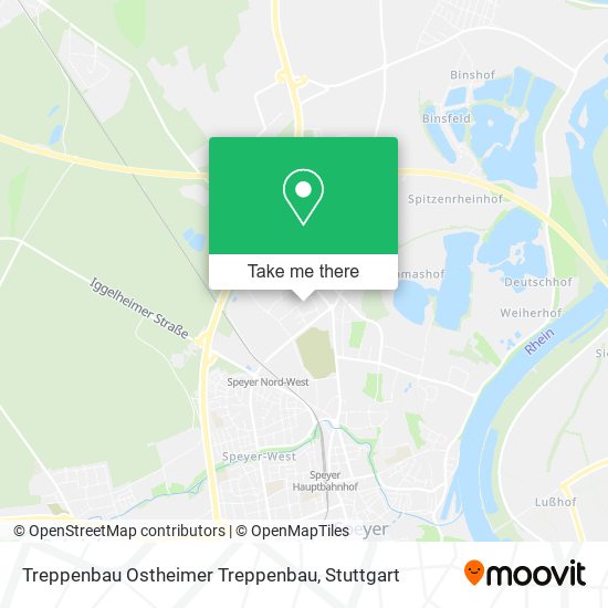 Treppenbau Ostheimer Treppenbau map
