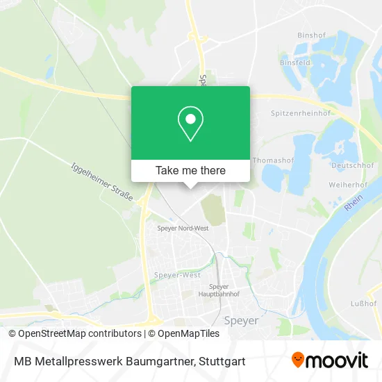 Карта MB Metallpresswerk Baumgartner