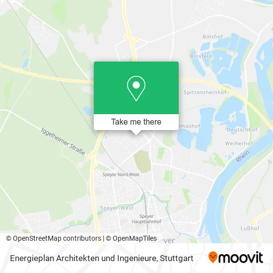 Карта Energieplan Architekten und Ingenieure