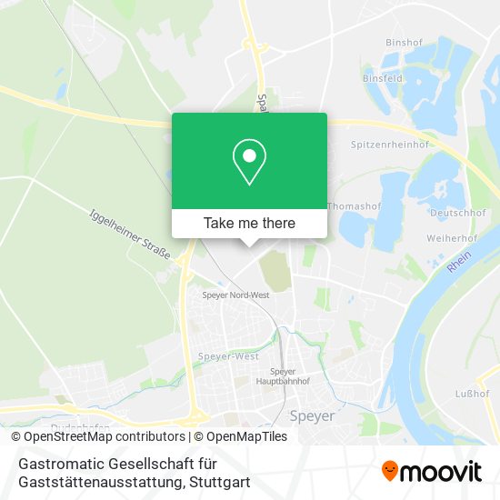 Gastromatic Gesellschaft für Gaststättenausstattung map