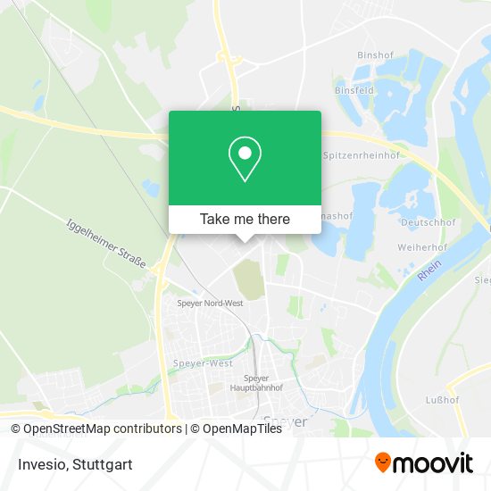 Карта Invesio