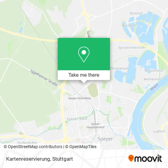 Kartenreservierung map
