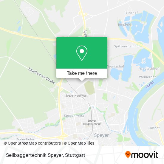 Seilbaggertechnik Speyer map