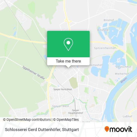 Schlosserei Gerd Duttenhöfer map