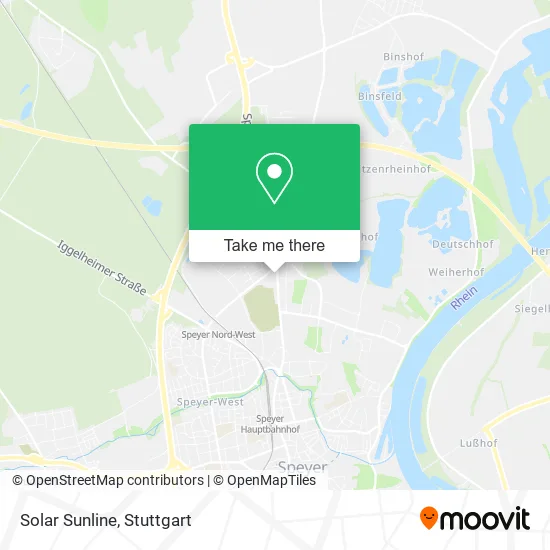 Карта Solar Sunline