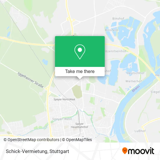 Карта Schick-Vermietung