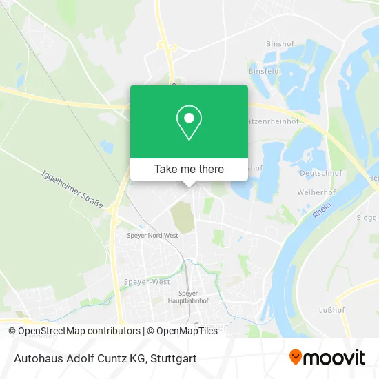 Карта Autohaus Adolf Cuntz KG