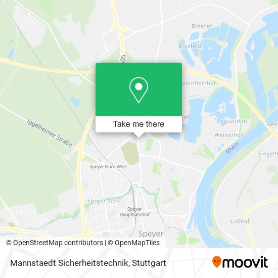 Mannstaedt Sicherheitstechnik map