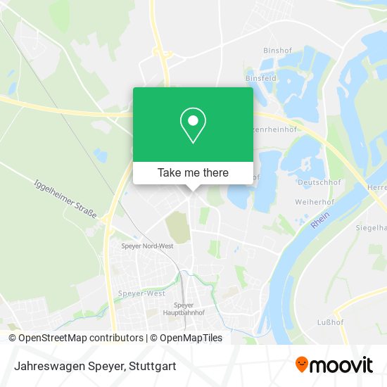 Jahreswagen Speyer map