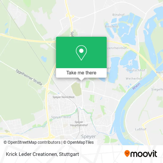 Карта Krick Leder Creationen