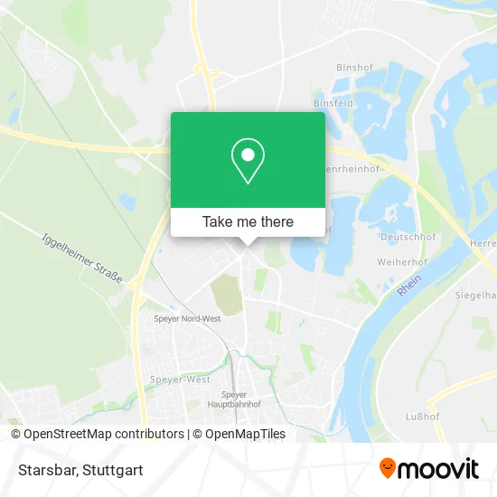 Карта Starsbar