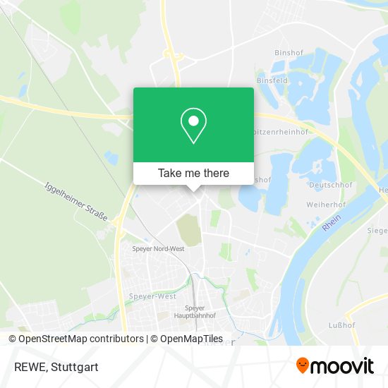 REWE map