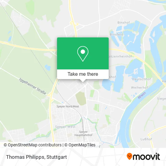 Карта Thomas Philipps