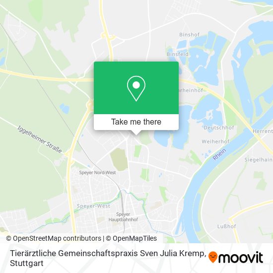 Tierärztliche Gemeinschaftspraxis Sven Julia Kremp map
