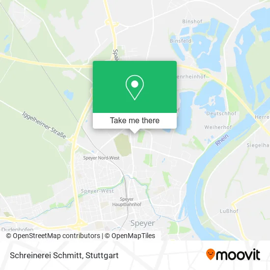 Карта Schreinerei Schmitt