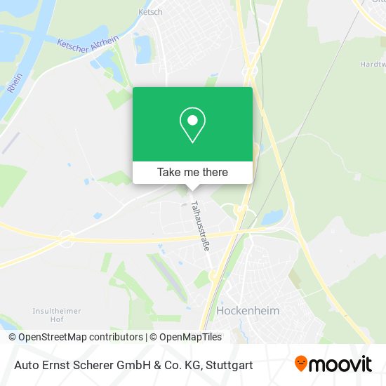 Карта Auto Ernst Scherer GmbH & Co. KG