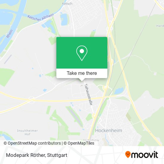 Modepark Röther map