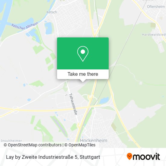 Lay by Zweite Industriestraße 5 map