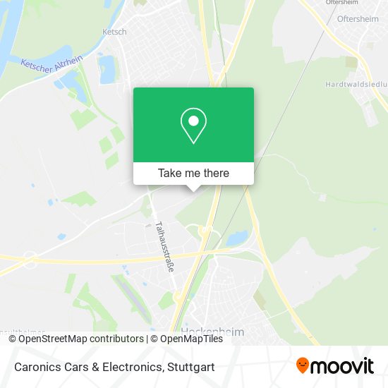 Caronics Cars & Electronics map