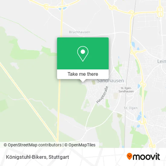Карта Königstuhl-Bikers