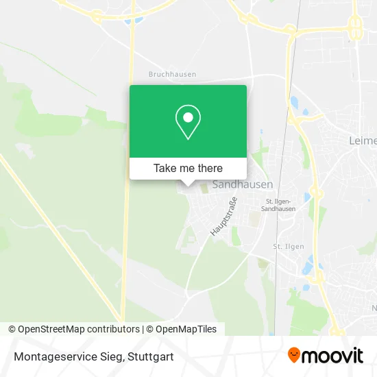 Карта Montageservice Sieg