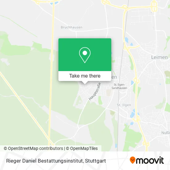 Карта Rieger Daniel Bestattungsinstitut
