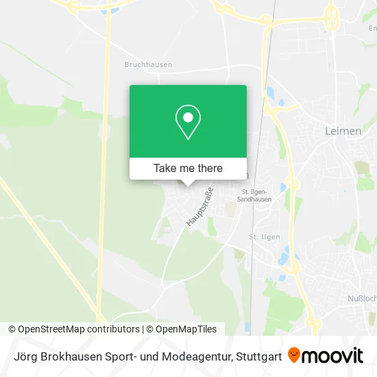 Карта Jörg Brokhausen Sport- und Modeagentur