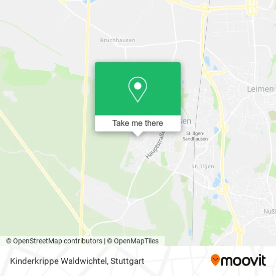 Карта Kinderkrippe Waldwichtel