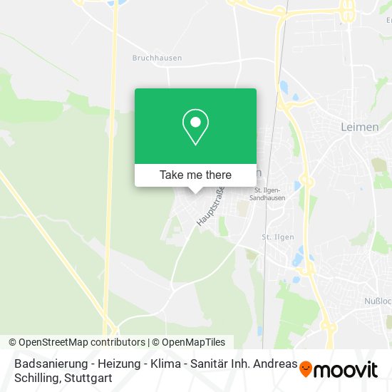 Badsanierung - Heizung - Klima - Sanitär Inh. Andreas Schilling map