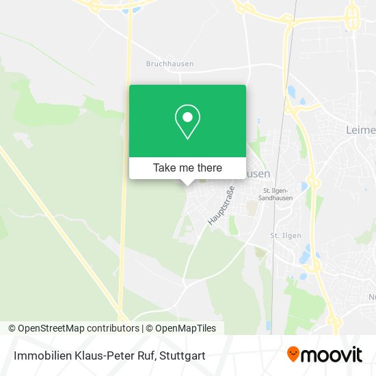 Immobilien Klaus-Peter Ruf map