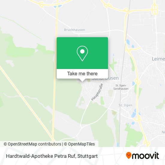 Hardtwald-Apotheke Petra Ruf map