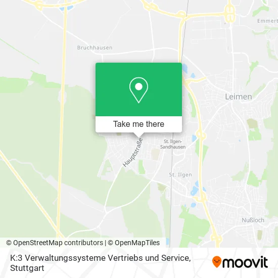 Карта K:3 Verwaltungssysteme Vertriebs und Service